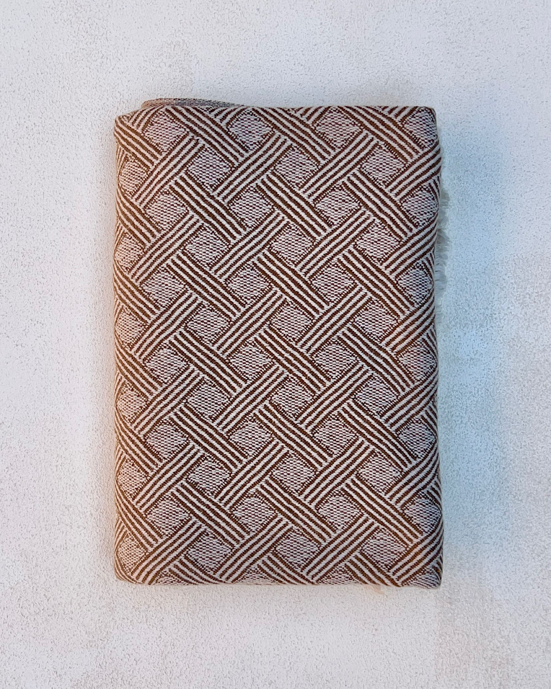 Bungalow Linen Throw – Coconut - Image 4