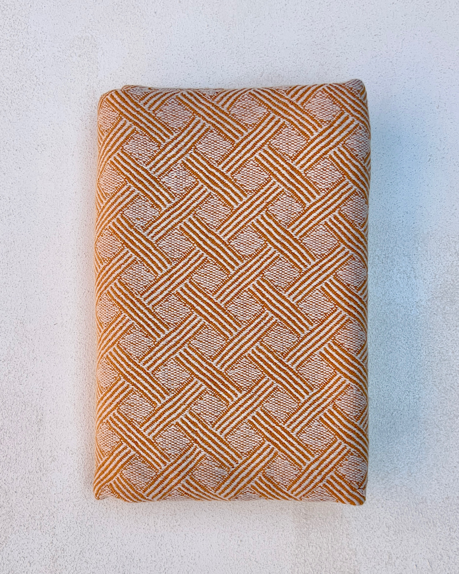 Bungalow Linen Throw – Ginger - Image 3