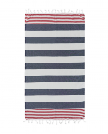 Byron – Navy & Red