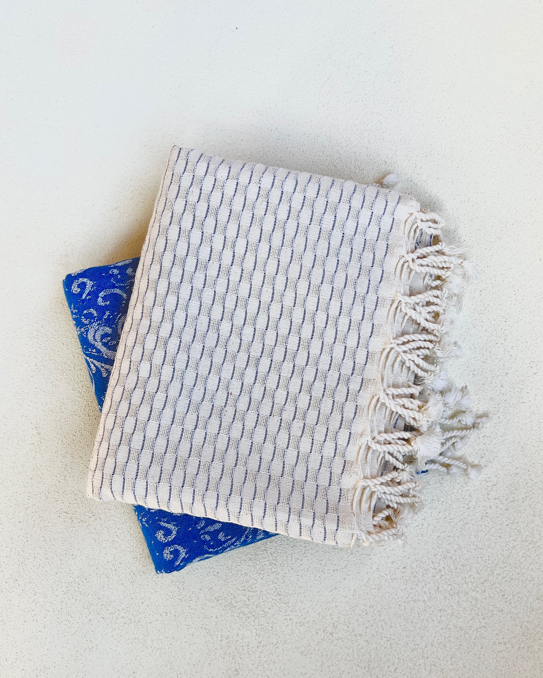 Palm Beach – Ivory & Blue - Image 5