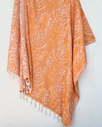 Eden Turkish Towel – Tangerine