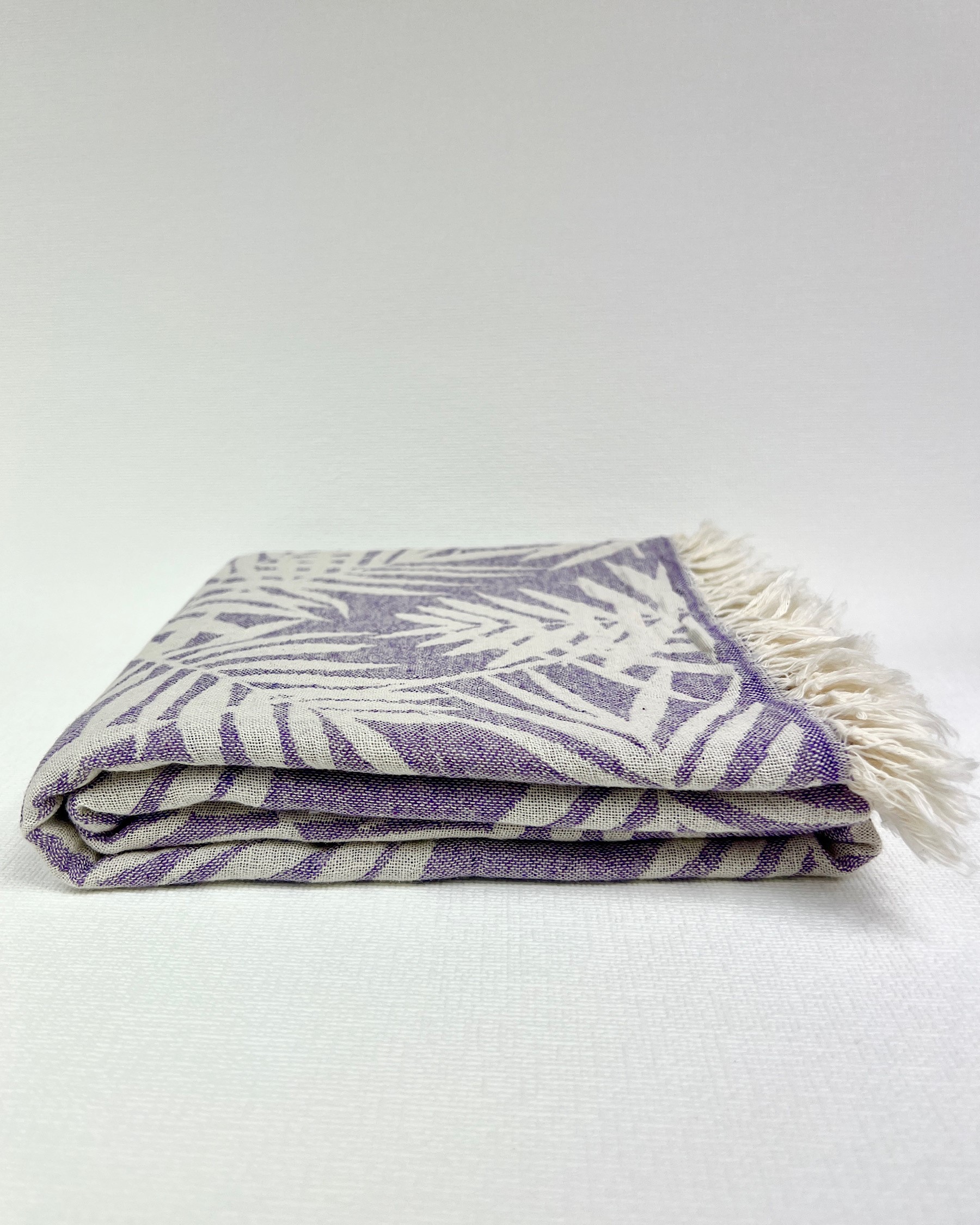 Palm Cove Turkish Towel – Violet - Image 3