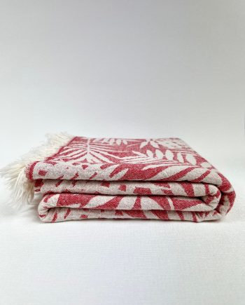 Palm Cove Turkish Towel – Red