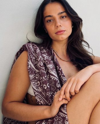 Eden Turkish Towel – Black Cherry