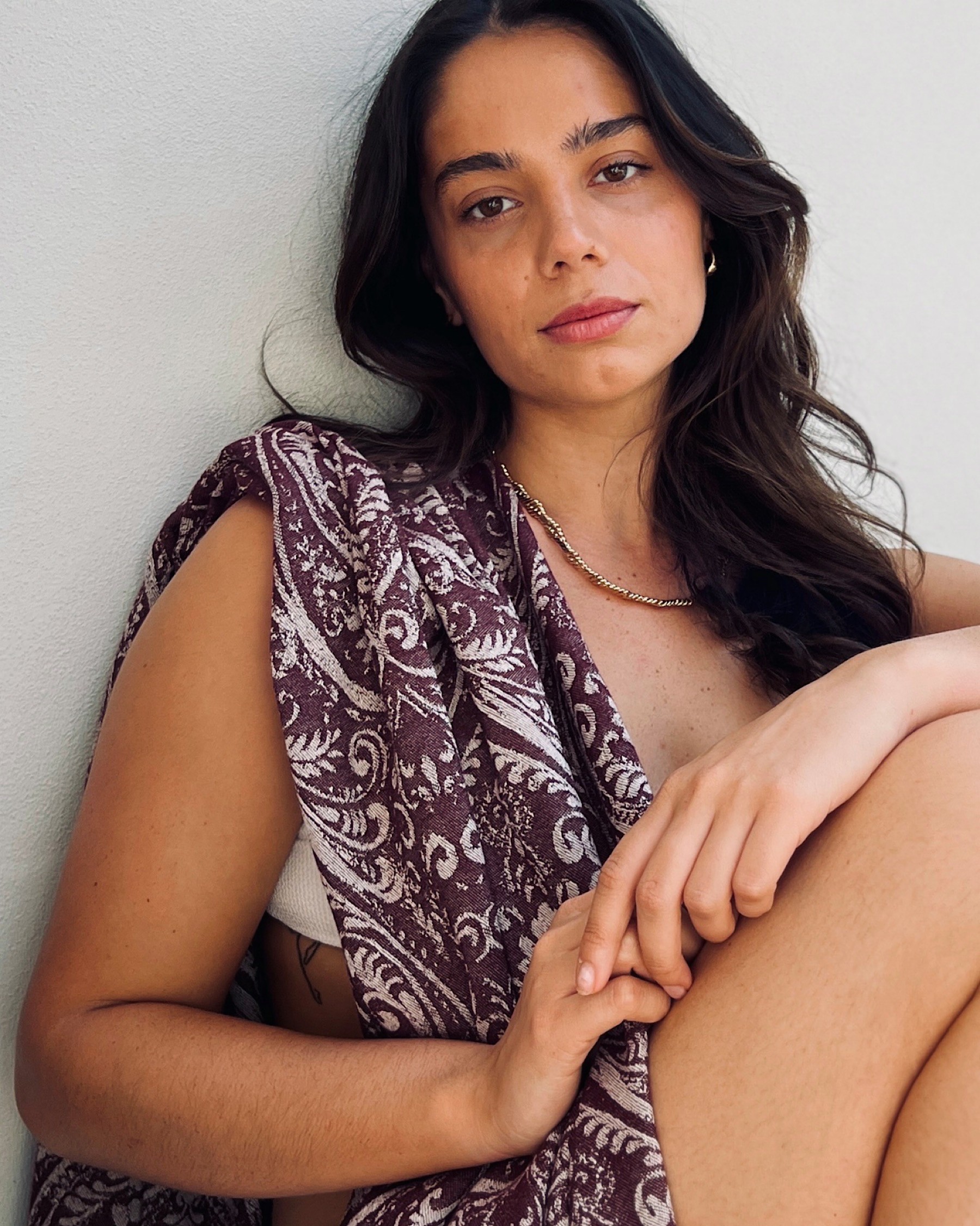 Eden Turkish Towel – Black Cherry
