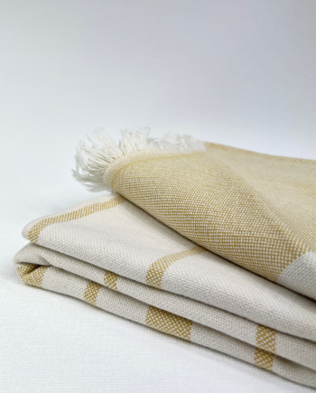 Naturalist Turkish Towel – Mustard