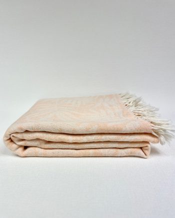 Palm Cove Turkish Towel – Light Peach