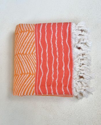 Whale Beach – Tangerine & Coral