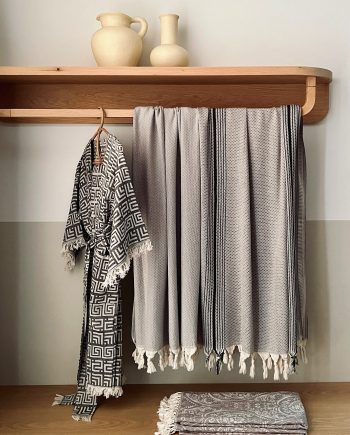 Eden Turkish Towel – Grey